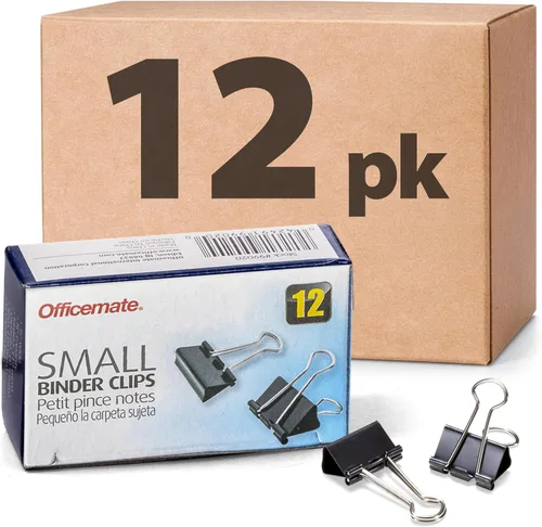 Miniatura 14 de Clips de metal tamaño micro Officemate, negro, 100 por envase (31030)., Negro