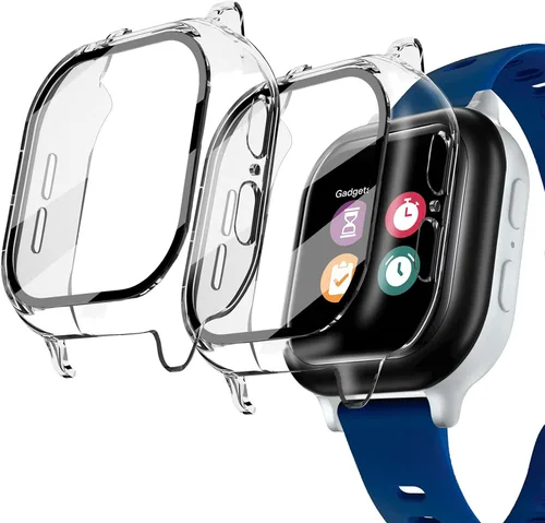Miniatura 12 de Kuaguozhe Paquete de 2 fundas compatibles con Gizmo Watch 2, protector de pantalla para niños (paquete de 2), funda protectora general