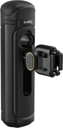 SMALLRIG Mango de liberación rápida lateral para jaula universal de teléfono móvil 4299 y jaula para iPhone 15 Serie, mango de aluminio con zapata
