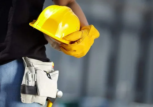 Miniatura 4 de Guantes de trabajo de cuero perfectos para jardinería, corte, construcción, motocicleta, hombres y mujeres, 1 par