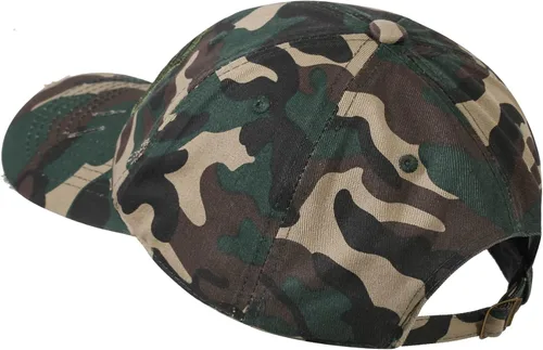 Miniatura 103 de IIN Gorra de béisbol con bandera estadounidense para hombres y mujeres, de perfil bajo, militar, militar, militar, para papá