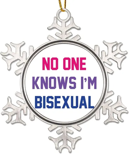 Miniatura 11 de Adornos de Navidad para árbol Love Wins Bisexual Lesbianas Adornos Gay Decoración de árbol de Navidad Recuerdo Bisexual Orgullo Arco Iris Gay LGBTQ