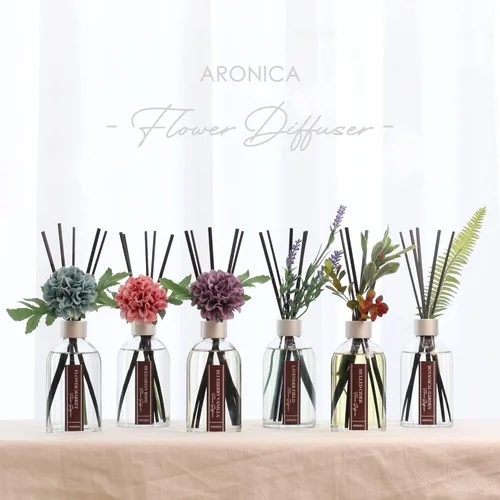 Miniatura 23 de Aronica Difusor de Aroma de Canela para Cocina, Decoraciones de Oficina, Aroma de Vainilla y Canela, Difusor de Varillas de Flores, Aroma en Canela