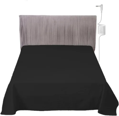 Miniatura 7 de Grounding Sheets - Sábanas de tamaño matrimonial con cable de conexión a tierra de 15 pies, 90% algodón orgánico y 10% fibra de plata pura, sábanas
