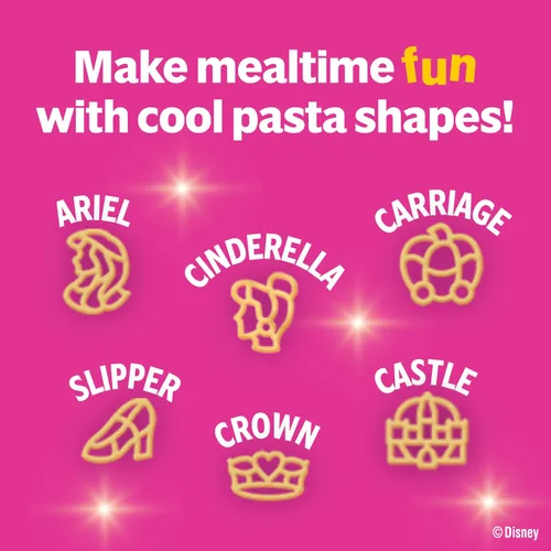 Miniatura 6 de Campbell's Kids Soup, Disney Princess, pasta en forma de princesa en sopa de pollo, lata de 10.5 onzas