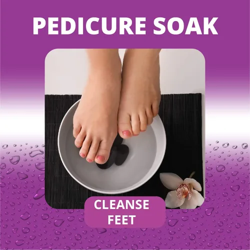 Miniatura 6 de Natural Solution Bolsa de sal de baño del Himalaya, suaviza e hidrata tu piel, baño para terapia, 1 libra