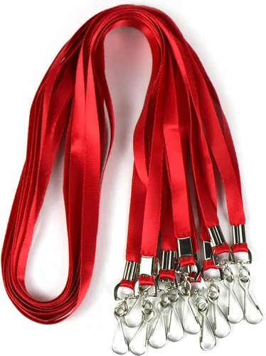 Miniatura 10 de Lanyards - Cordones de nailon para tarjetas de identificación de alta calidad, perfectos para oficina, niños, profesores