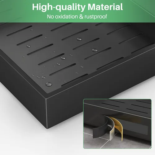 Miniatura 8 de Organizador de gabinete extraíble, 21 pulgadas de profundidad, 16.9 pulgadas de ancho, cajones deslizantes de extensión completa de servicio pesado