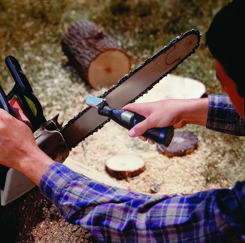 Miniatura 6 de Dremel Paquete múltiple de 457 piedras de afilar motosierra, 3 piedras de moler para afilar precisamente, rápido y fácil de hojas de sierra