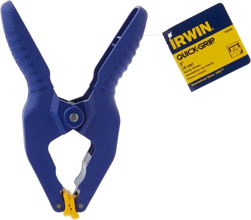Miniatura 2 de IRWIN Tools - Abrazadera de resorte de resina 2 pulgadas 58200 color azul