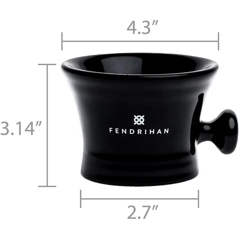 Miniatura 2 de Fendrihan Essential Apothecary - Taza de afeitar (negro)