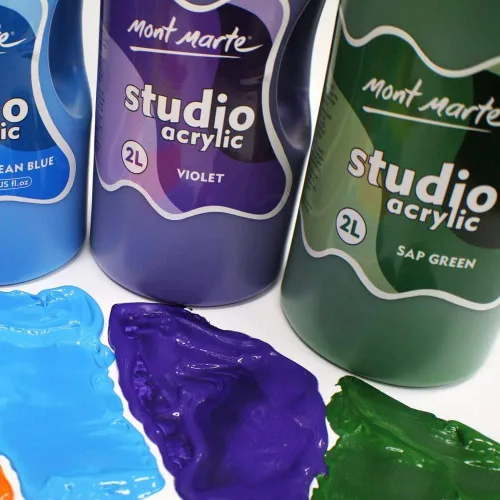 Miniatura 6 de Mont Marte Discovery School - Pintura acrílico Morado