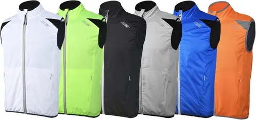 Miniatura 6 de bpbtti Chaleco de ciclismo para hombre, rompevientos sin mangas con dos bolsillos laterales (2.0), resistente al viento, transpirable y reflectante