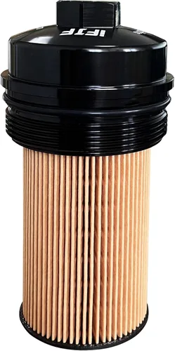 iFJF 3C3Z-9G270-BA Tapa de Filtro de Aceite y Reemplazo de Filtro de Aceite FL2016 para 2003-2007 6.0L 2008-2010 6.4L Powerstroke F250 F350 F450