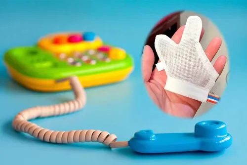 Miniatura 3 de YILIUJIU Deja de chupar el pulgar para niños para chupar el pulgar para detener la succión del pulgar y guantes anti succión de dedos (XXL)