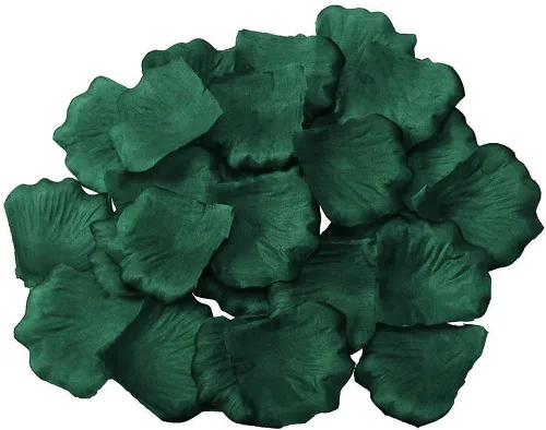 Miniatura 3 de 1000Qingsun - Florero de pétalos de rosa artificiales, decoración de florero para fiesta de boda, decoración de despedida de soltera, centros