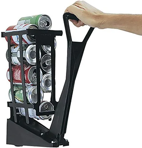 Miniatura 3 de Chancadora de latas de aluminio, negro, M-92