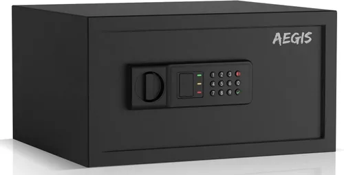 Miniatura 10 de Caja fuerte electrónica AEGIS de 0,8 pies cúbicos - Caja fuerte de seguridad con teclado digital para el hogar/oficina, caja de efectivo de acero