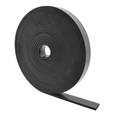 Miniatura 11 de DOBTIM Tiras de goma de neopreno adhesivas de goma sólida de 1/16 (.062)" de grosor X 2" de ancho X 10' de largo, hoja de goma autoadhesiva