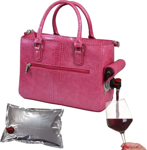 Miniatura 19 de Primeware – Bolsa aislante para bebidas con bolsa de 3 litros Almacenamiento térmico caliente y frío Dispensador portátil para vino, cócteles