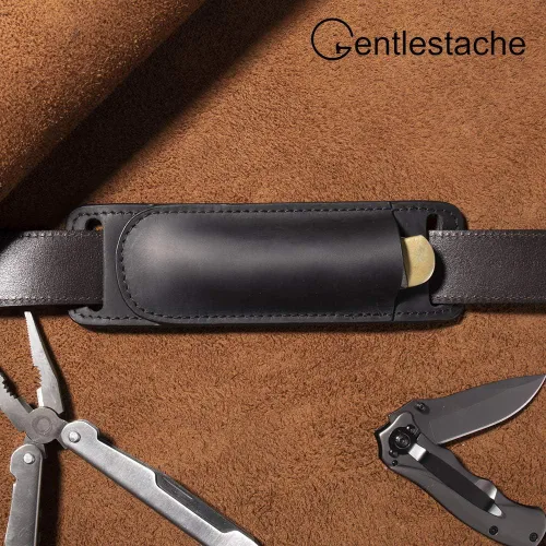 Miniatura 4 de Gentlestache Fundas de Cuero para Cuchillos para Cinturón, Funda para Cuchillo, Funda para Cuchillo de Bolsillo, Funda de Cuero EDC para Portador