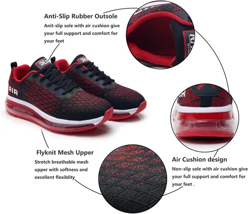 Miniatura 3 de Azooken Calzado deportivo para hombre, tenis transpirable y ligero