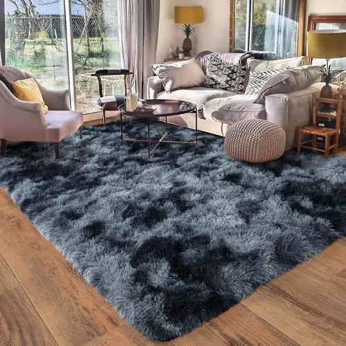 Miniatura 34 de Alfombras de Pasillo para Dormitorio 2x6 pies Alfombras de Pasillo para Pasillos Antideslizantes Suaves de Pelo Largo Alfombra de Cabecera, Alfombra
