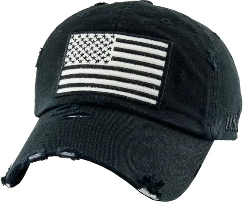 Miniatura 285 de KBETHOS Tactical Operator Collection USA Fishing Mesh Ballcap Flag Patch America Outdoors Trucker Baseball Cap