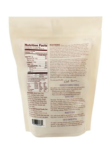 Miniatura 4 de Bob's Red Mill Muesli sin gluten, 16 oz (paquete de 4) – Sin gluten, sin OGM, Kosher