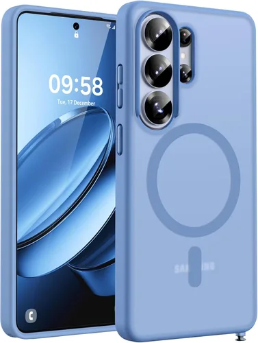 Miniatura 219 de TOCOL Funda para iPhone 11, compatible con Magsafe, protección completa de cámara, imanes integrados, protección contra caídas, funda translúcida