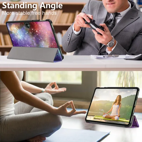 Miniatura 8 de Gylint Funda para OnePlus Pad Go 2023 de 11.4 pulgadas, Folio Plegable Ultra Delgada Cubierta De Cuero PU Para Oppo Air2 2023/Neo 2024 11.4 Pulgadas