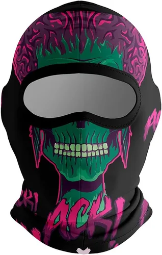 Pasamontañas, máscara facial completa para hombres y mujeres, deportes al aire libre en verano e invierno, esquí, ciclismo, correr, motocicleta.