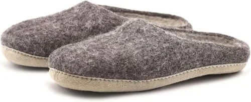 Miniatura 3 de Pantuflas tipo mule para hombre de lana merino de fieltro 'Astoria