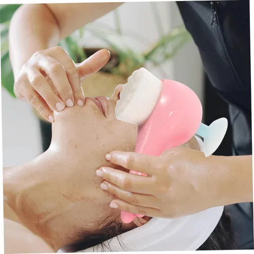 Miniatura 7 de FRCOLOR Cepillo exfoliante facial Cepillo de limpieza facial Limpiador facial Limpiador facial