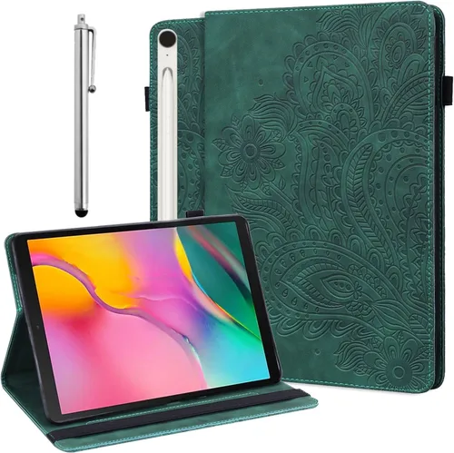 Miniatura 10 de ALILANG Funda para Samsung Galaxy Tab S10 Lite/S10 FE/S9 FE 10.9 pulgadas/Tab S9 11 pulgadas con lápiz capacitivo, múltiples ángulos de visión