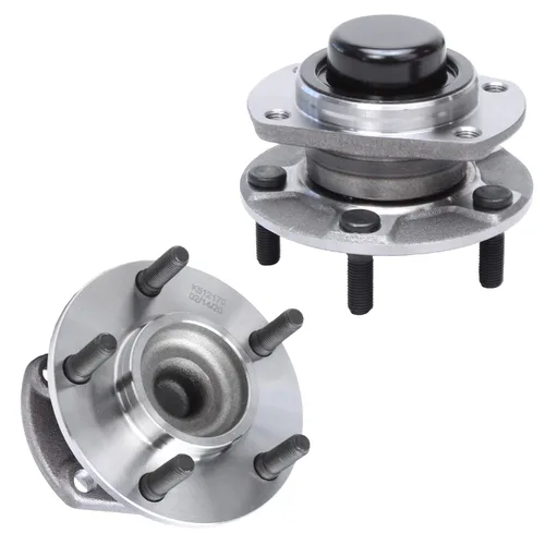 Miniatura 36 de Detroit Axle - 2.2L Bujes de rodamiento de rueda delanteros de 2 piezas para Honda Accord 90-97, 97 Acura CL, 2 rodamientos de ruedas y conjunto
