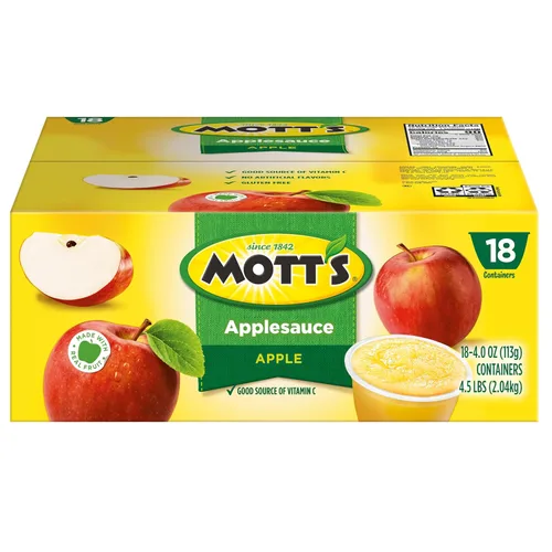 Miniatura 7 de Mott's Puré de manzana, taza de 4 onzas, 18