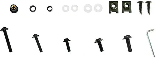Miniatura 4 de Kit de tornillos de motocicleta Tornillos de aluminio Clips Tuercas Kit de pernos para Suzuki Yamaha Honda Kawasaki ZX-10R ZX-6R R1 R6 CBR600RR