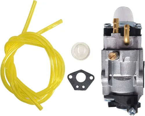 Miniatura 2 de Carburador 300486 Reemplazo para 2 ciclos 43cc Reemplazo para Powermate PCV43 Tiller Motor Parts con junta de reemplazo para Cultivator A201112