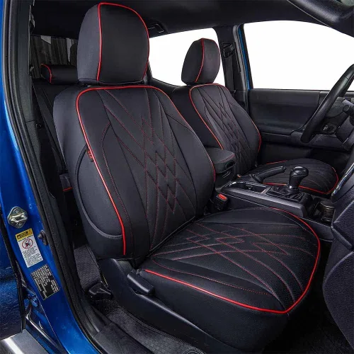 Miniatura 14 de EKR Rogue Seat Covers Custom Fit for Nissan Rogue Sport & Hybrid S/SV/SL 2017 2018 2019, Leather Car Seat Cover Full Set,Faux Leather(Black