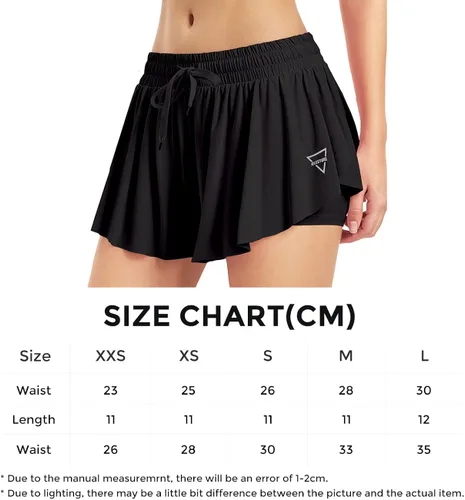 Miniatura 6 de Pantalones cortos de mariposa fluidos para mujer atléticos gimnasio entrenamiento correr Kiki Kona pantalones cortos cómodos de verano
