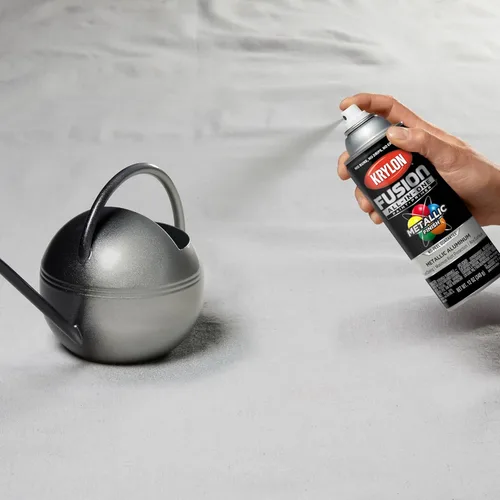 Miniatura 8 de Krylon Fusion - Pintura en aerosol adhesiva todo en uno para uso en interiores y exteriores, 12 onzas, aluminio Icy Grape