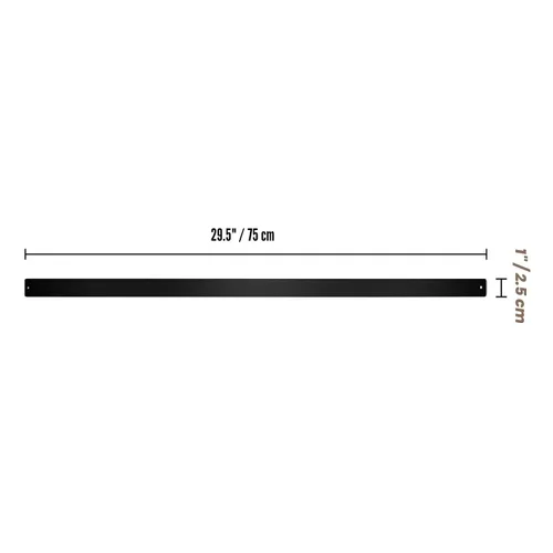 Miniatura 8 de VEVOR Balaustres de metal para escaleras, 29.5 x 1 pulgadas, husillos decorativos de barandilla de aleación de aluminio plana, paquete de 51