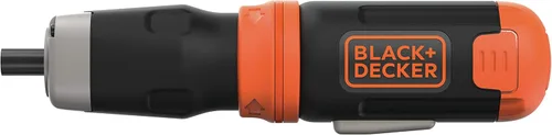 Miniatura 2 de BLACK+DECKER Destornillador inalámbrico, alcalino con juego de puntas de destornillador, 42 piezas (BCF601AA y BDA42SD)