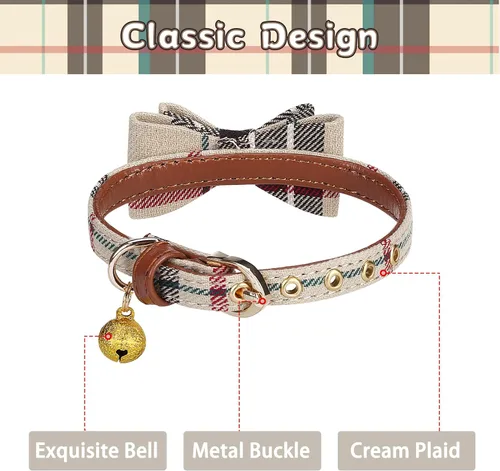 Miniatura 6 de PUPTECK Arnés de malla suave para perro con 2 collares – Chaleco acolchado cómodo para mascotas, arnés sin tirones, collar de perro pequeño a