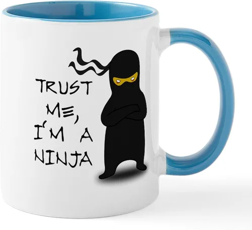 Miniatura 89 de CafePress Ascii - Taza de café de cerámica, taza de té, 11 onzas