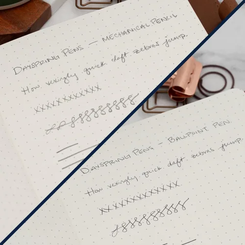 Miniatura 6 de Dayspring Pens - Juego de bolígrafos y lápices personalizados Monroe chapados en oro de 18 quilates. Grabado personalizado con tu nombre, gran