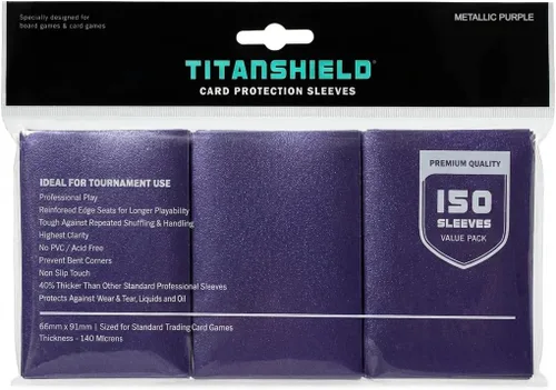Miniatura 17 de TitanShield Fundas Premium para Cartas Compatibles con Pokémon, One Piece, Lorcana, Flesh & Blood, y Magic The Gathering MTG