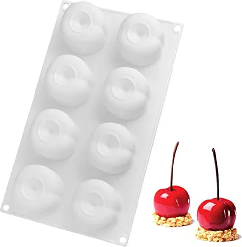 Miniatura 25 de OCPO KITCHEN Moldes de silicona para hornear pasteles de mousse, molde de postre francés para pastelería, chocolate, cupcake, molde de helado, molde