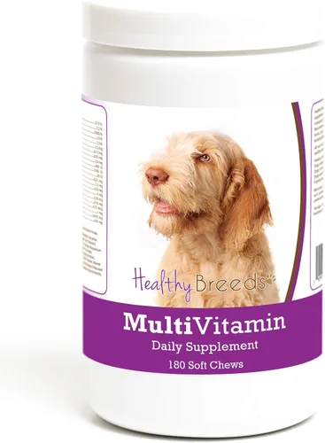 Miniatura 39 de Healthy Breeds Bulldog francés multivitamínico suave masticable para perros 180